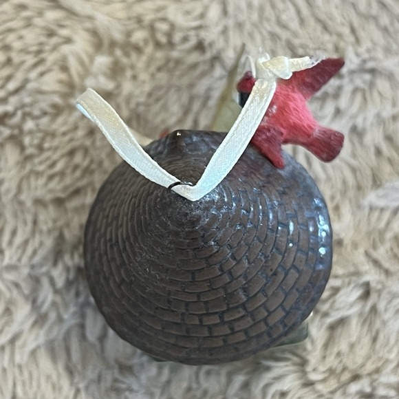 Bradford Editions 1999 Treetop Terrace Cardinals Birdhouse Ornament Porcelain - Picture 4 of 9